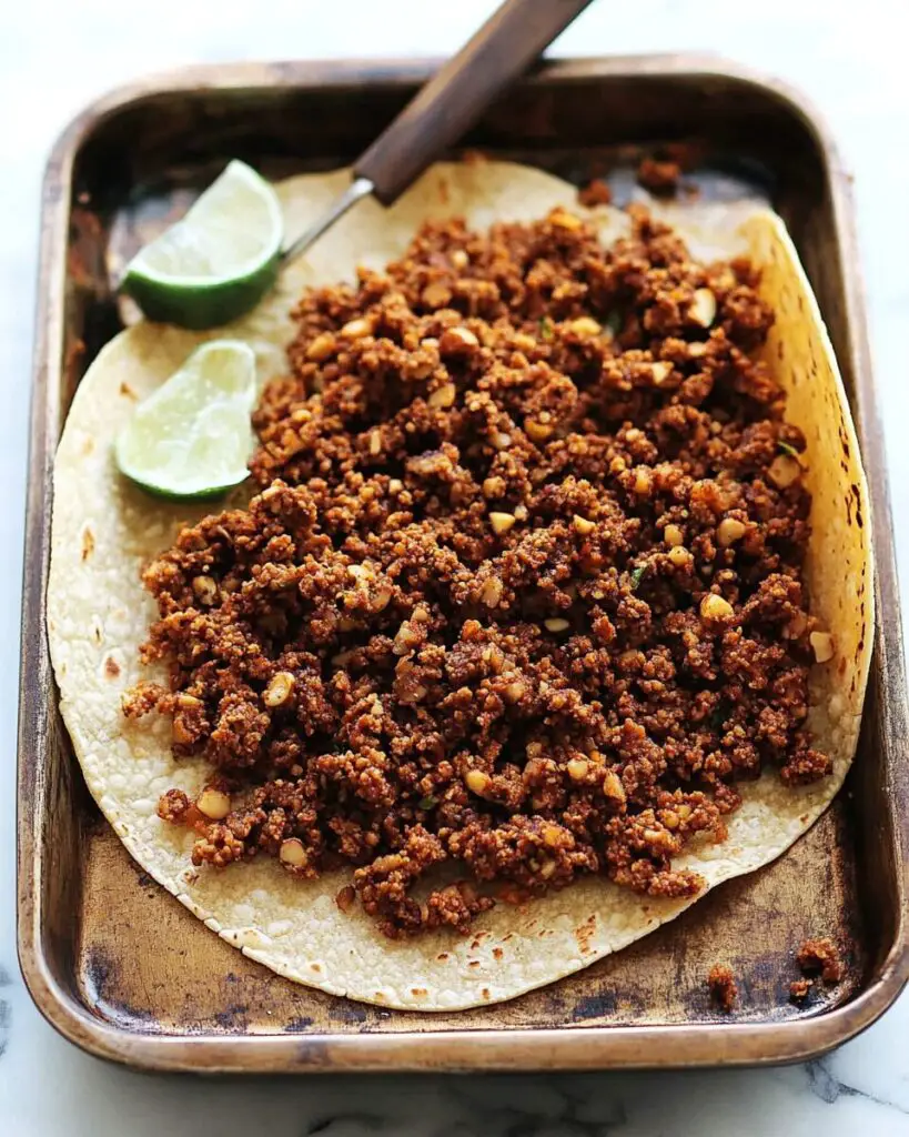 Cauliflower Walnut Vegetarian Taco Meat
