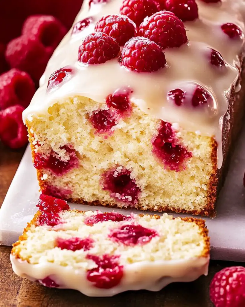 White Chocolate Raspberry Loaf