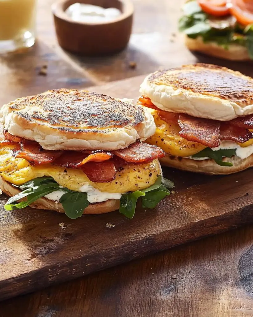 Blackstone Breakfast Sandwiches