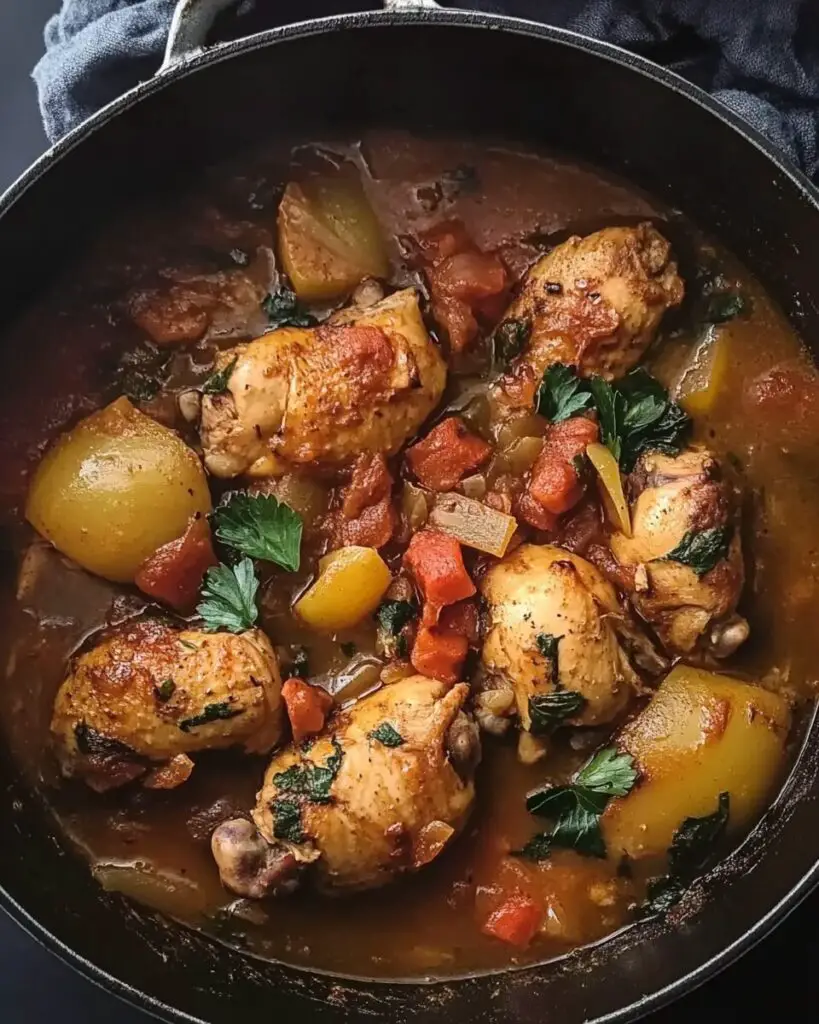 Belizean Chicken Stew