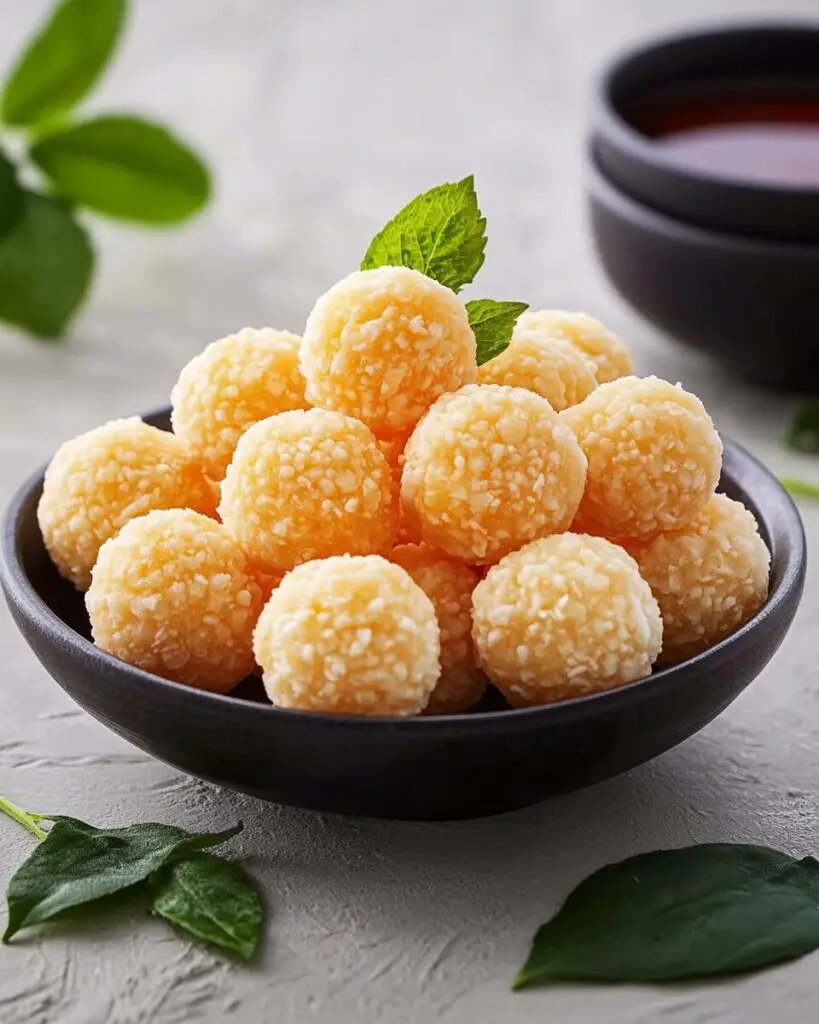 Cheese-Stuffed Potato Balls