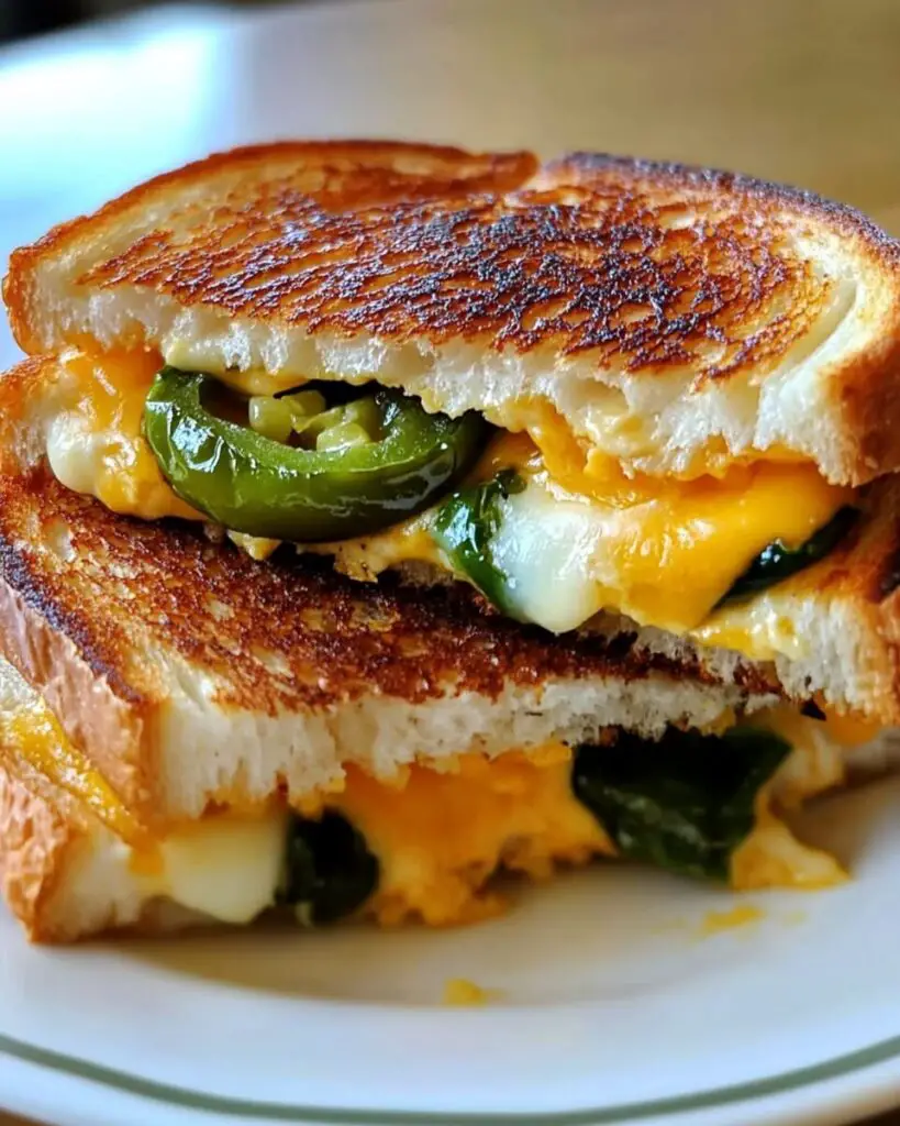 Jalapeño Popper Grilled Cheese Sandwich