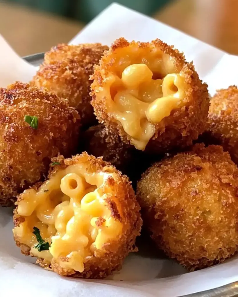 Fried Mac and Cheese Balls