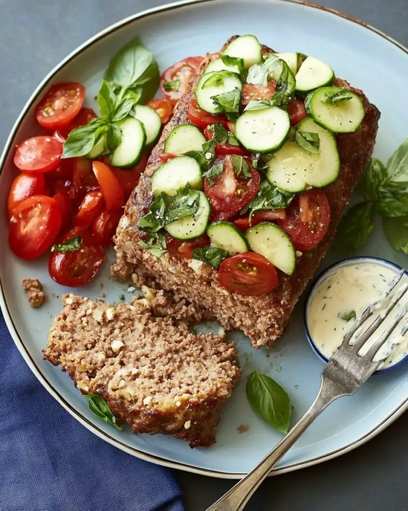 Whole-Grain Greek Meatloaf