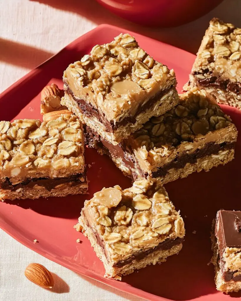 Chocolate-Peanut Butter Oat Bars