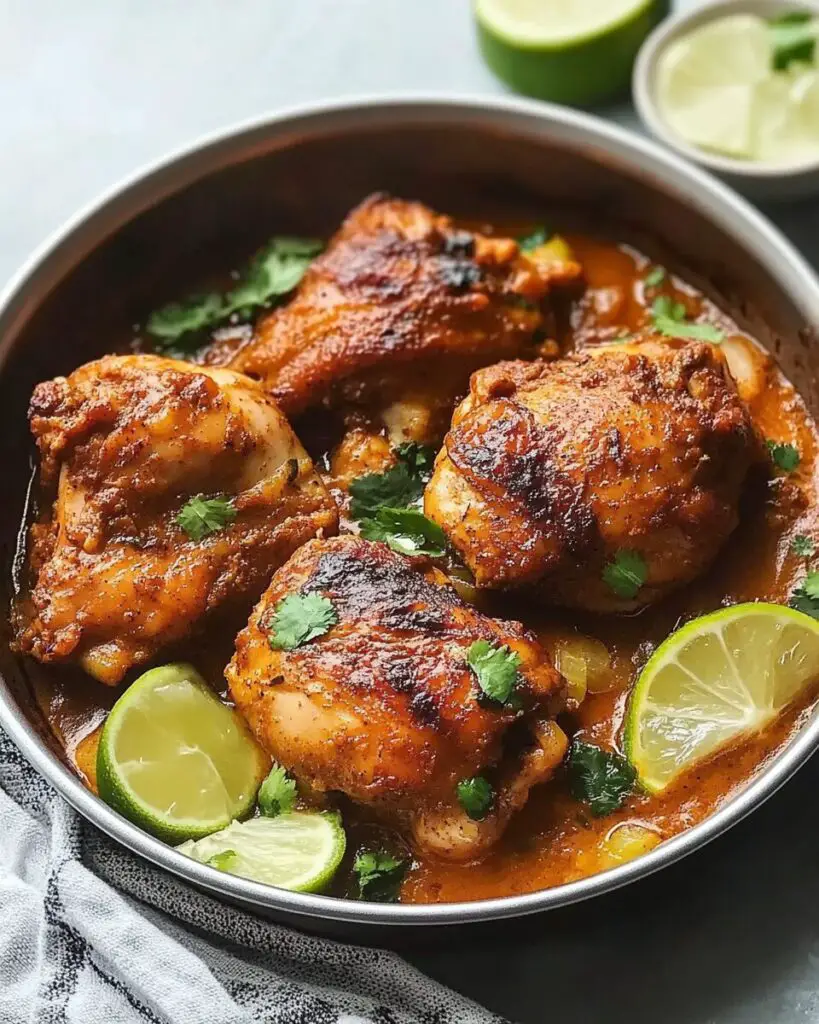 Curried Chicken Thighs