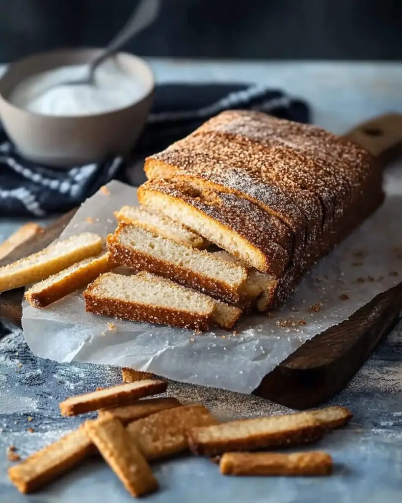 Cinnamon Sugar Bread Crust Treats