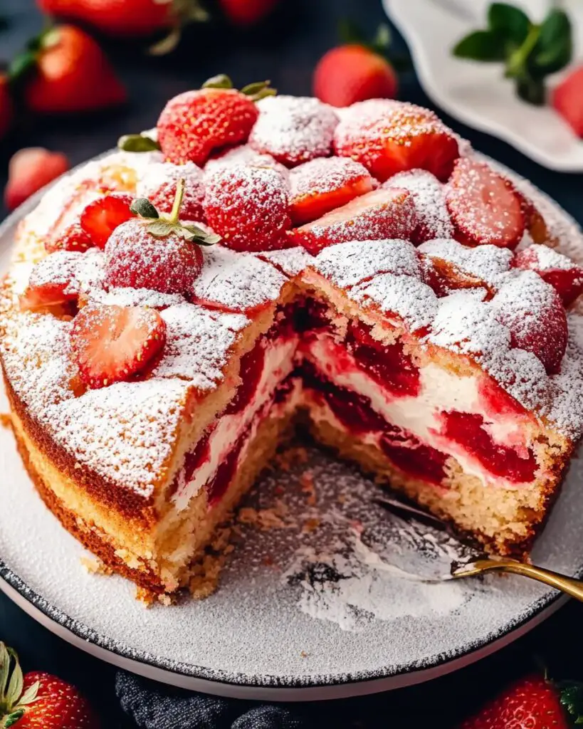 Easy Strawberry Cake