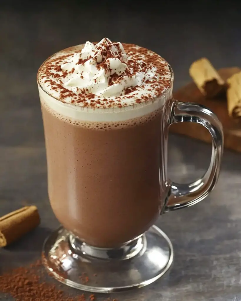 Instant Gingerbread Hot Chocolate