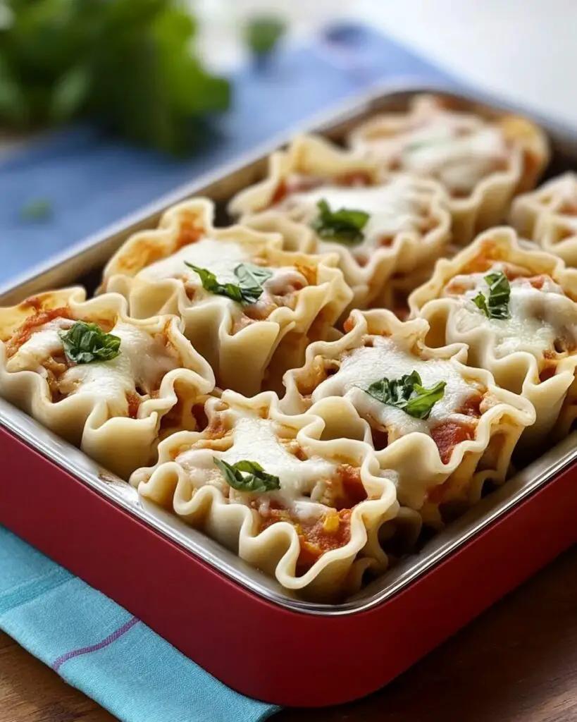 Lasagna Roll-Ups