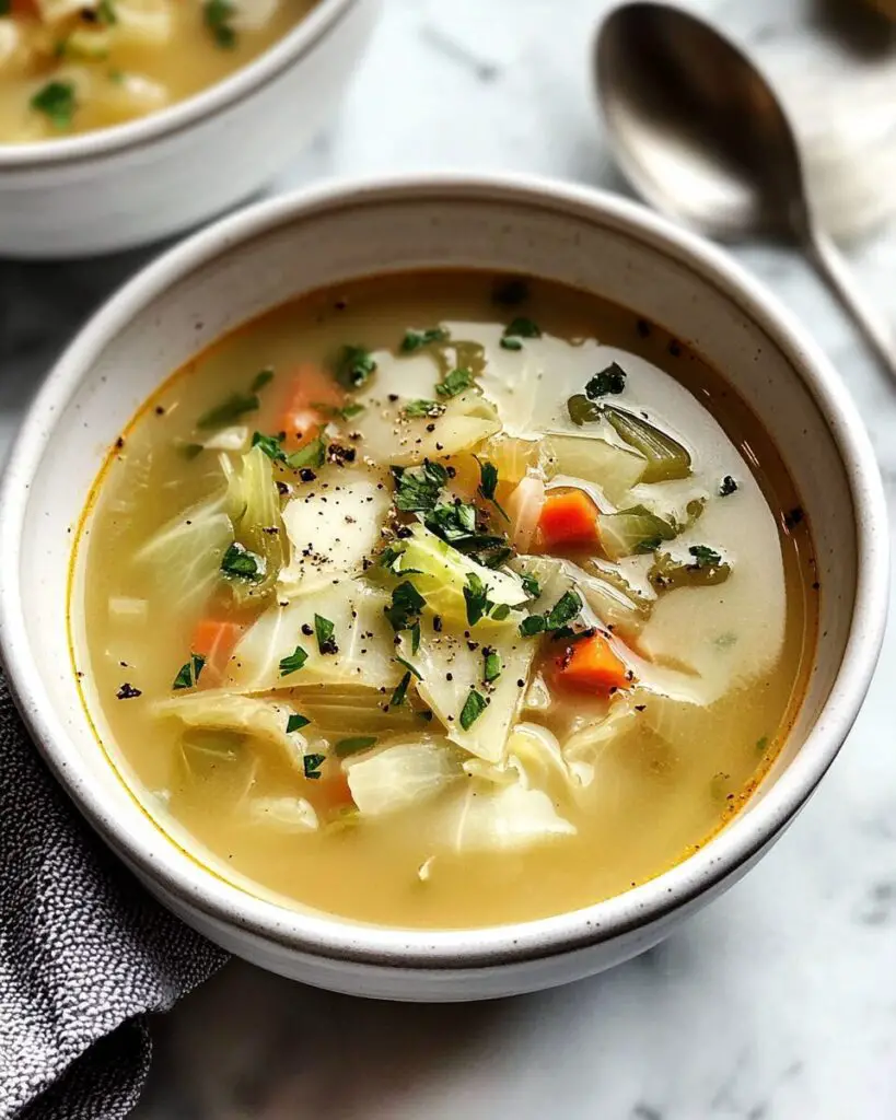 Cabbage Lentil Soup