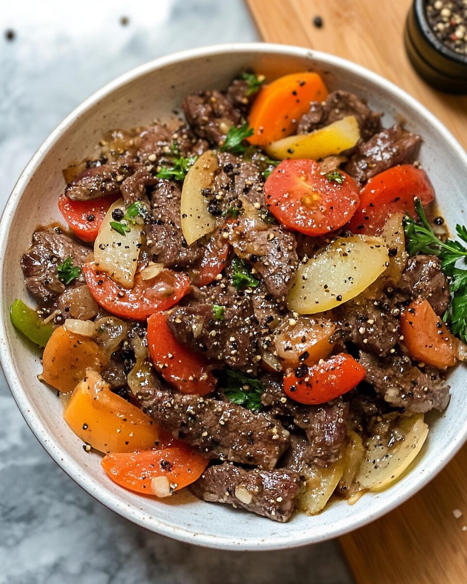 Black Pepper Beef