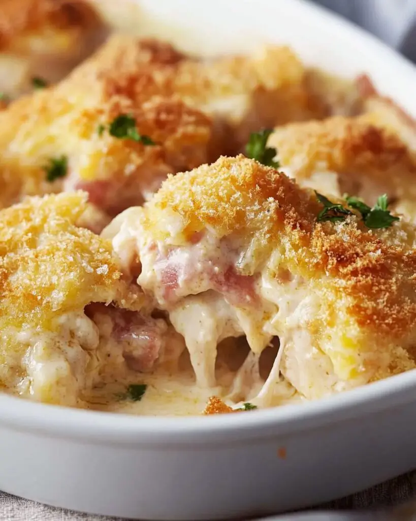 Chicken Cordon Bleu Casserole