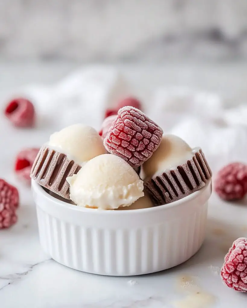 Frozen Yogurt Bites