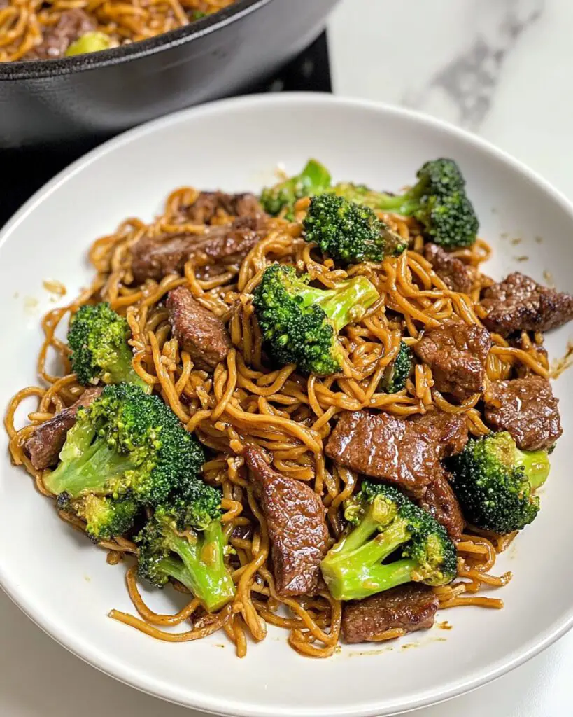 Beef and Broccoli Lo Mein