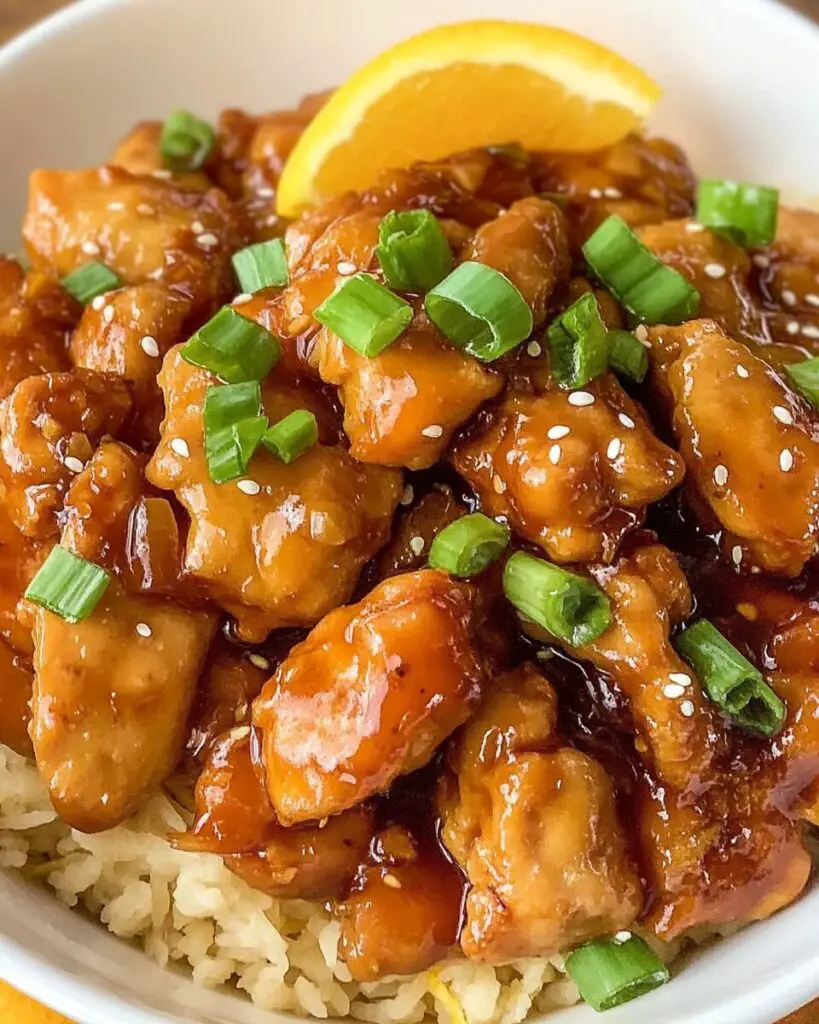 Slow Cooker Orange Chicken