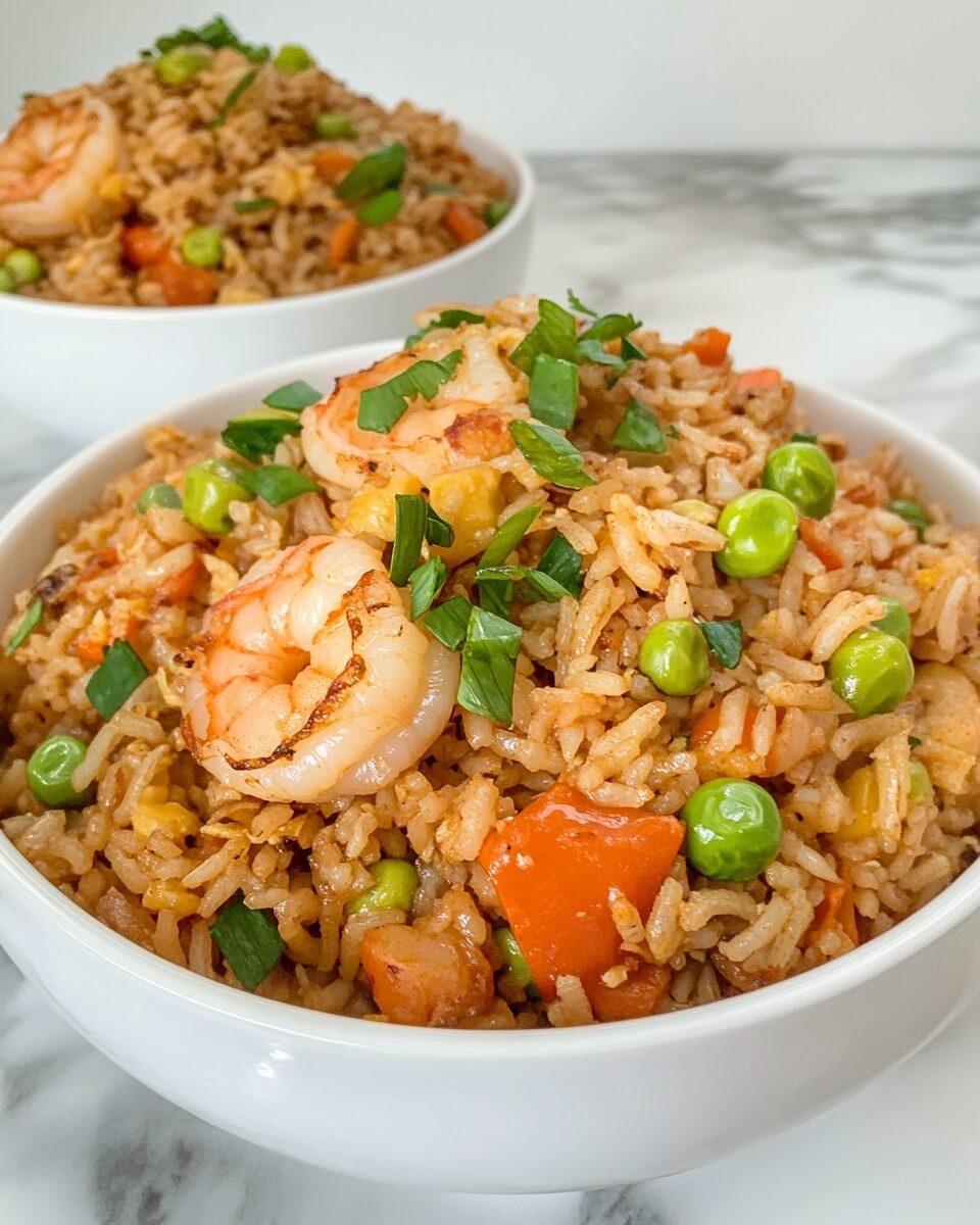 Shrimp Fried Rice with Yum Yum Sauce