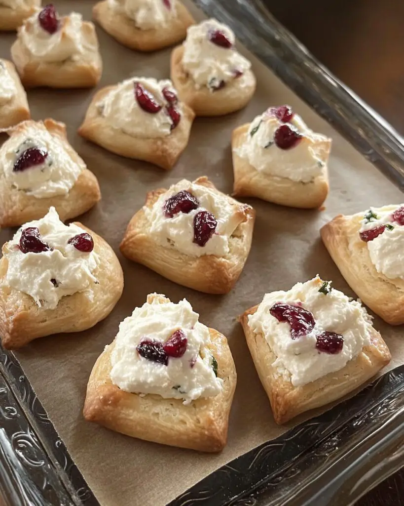 Jalapeno and Cranberry Cream Cheese Bites