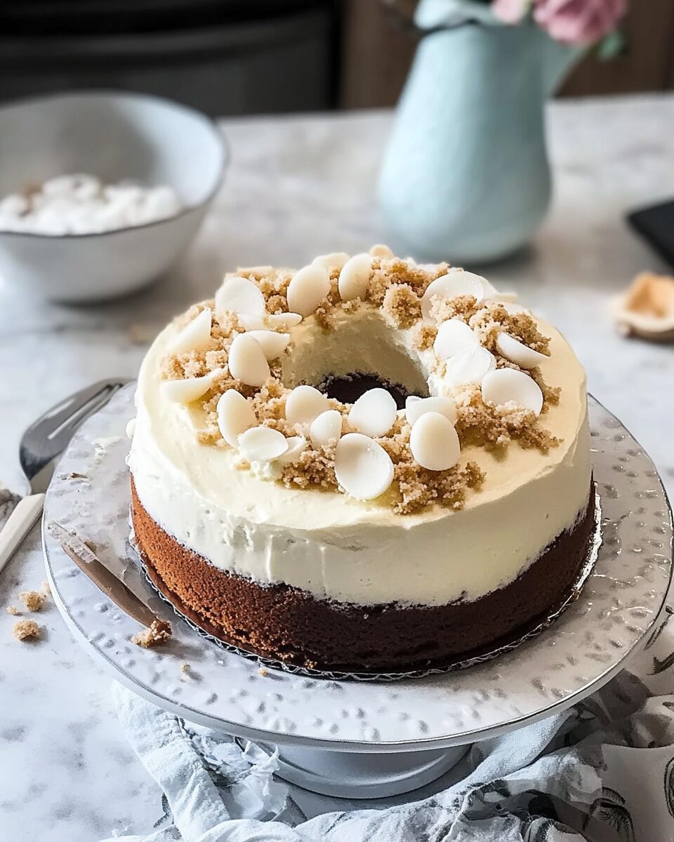 White Chocolate Amaretto Cake