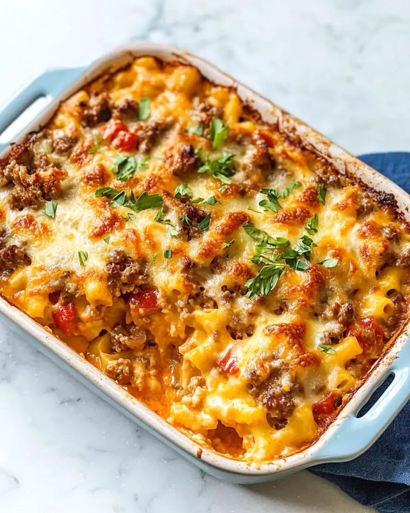 Classic Midwestern Johnny Marzetti Pasta Bake
