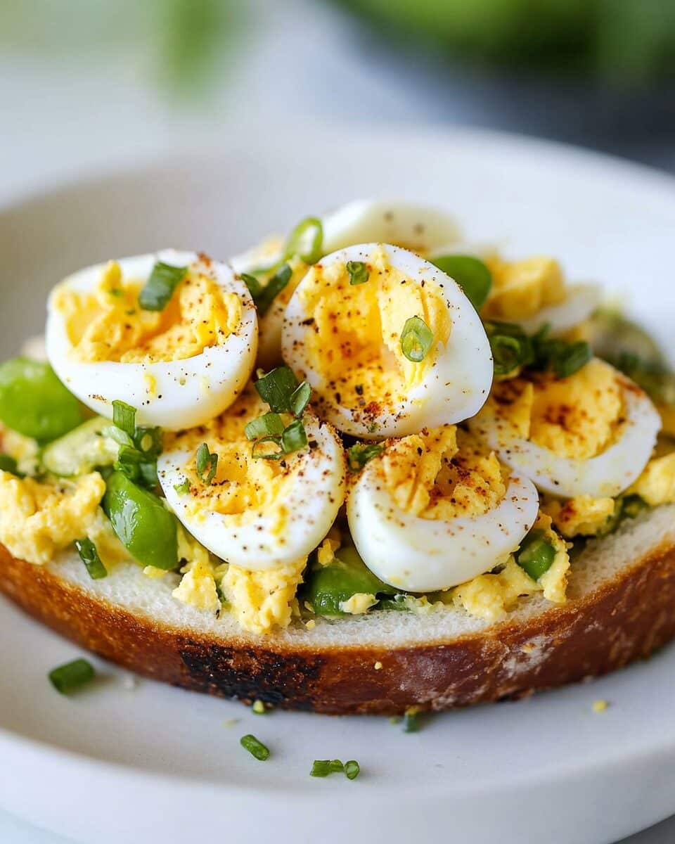 Crispy Egg Salad Cakes