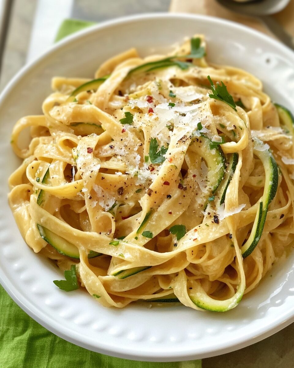 Zucchini Ribbon Pasta