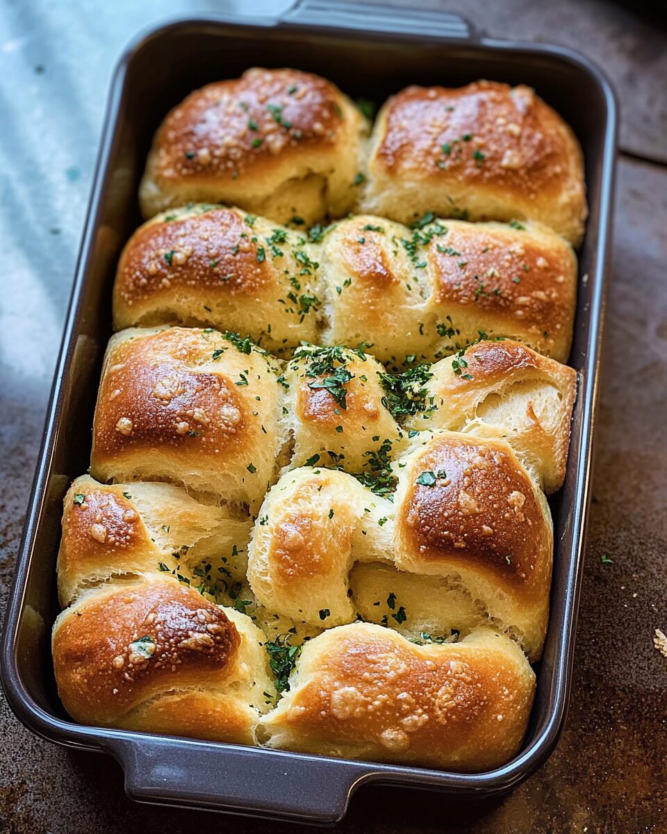 Pull Apart Garlic Bread