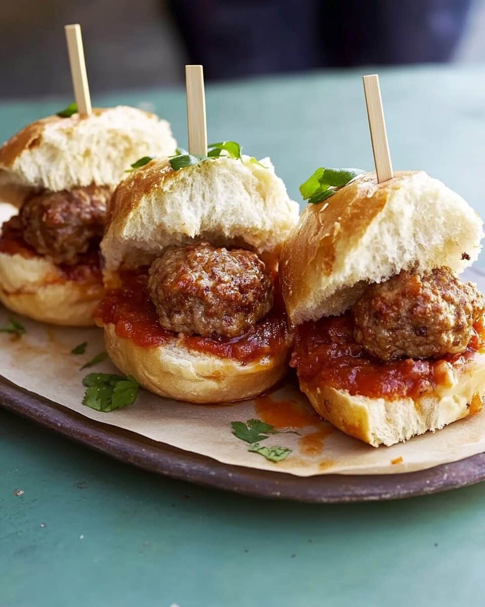 Meatball Sandwiches