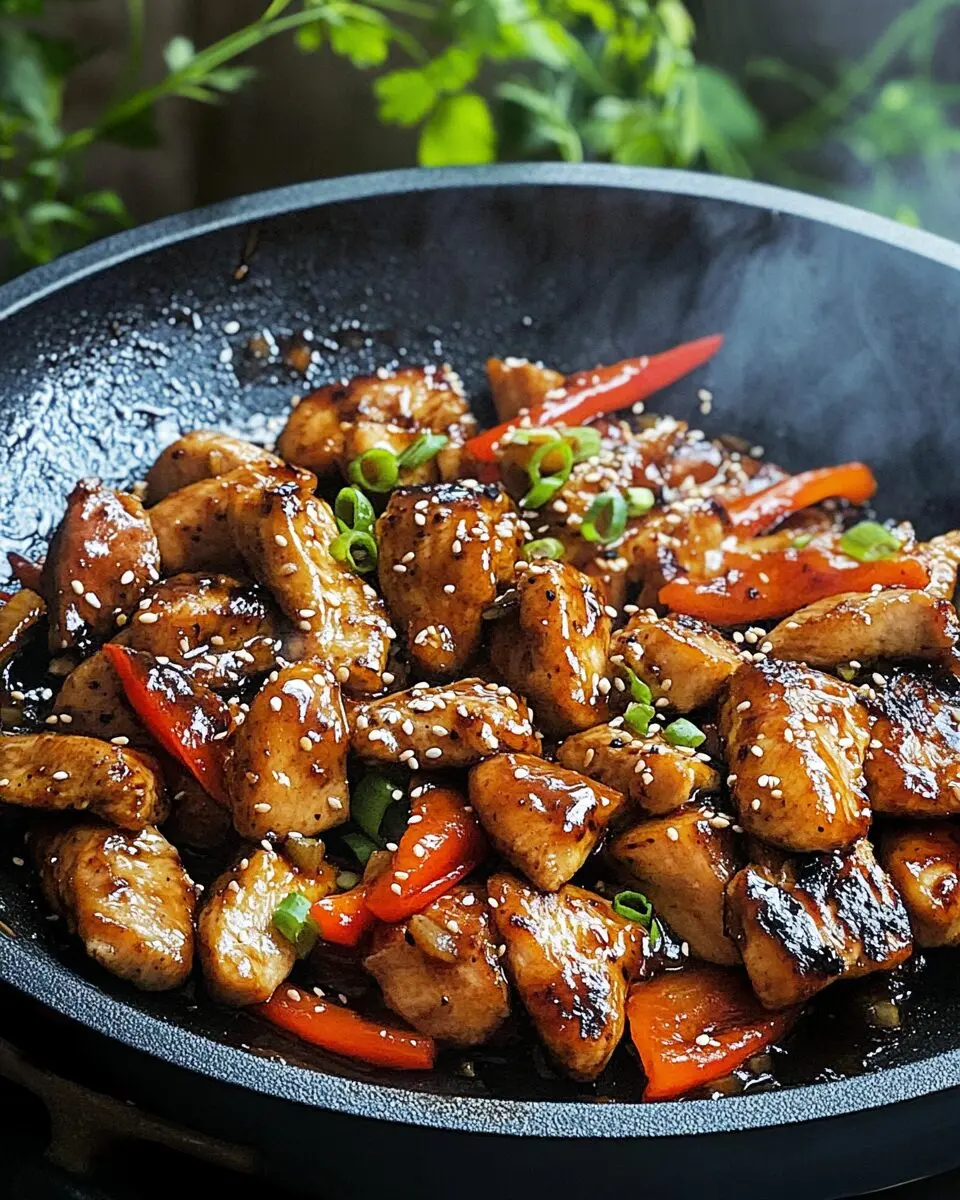 Blackstone Chicken Teriyaki