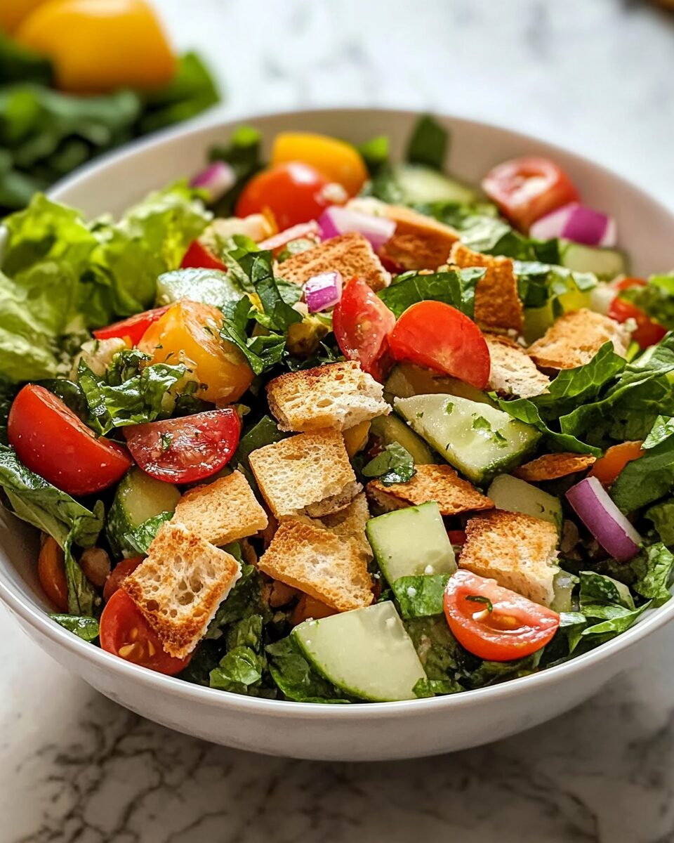 Lebanese Fattoush Salad