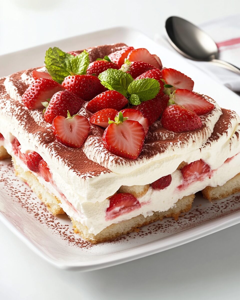 Strawberry Tiramisu Delight