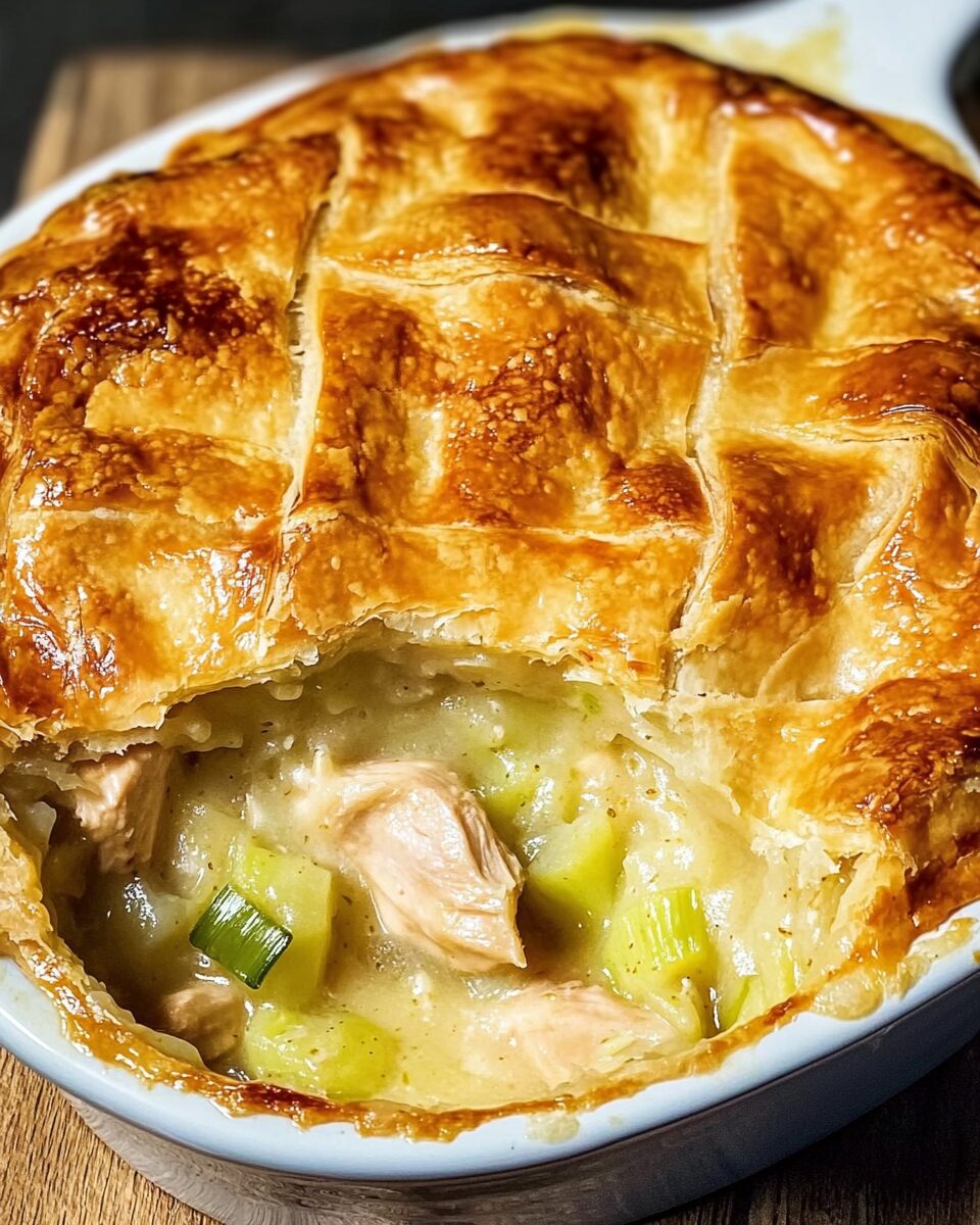 Chicken and Leek Pie