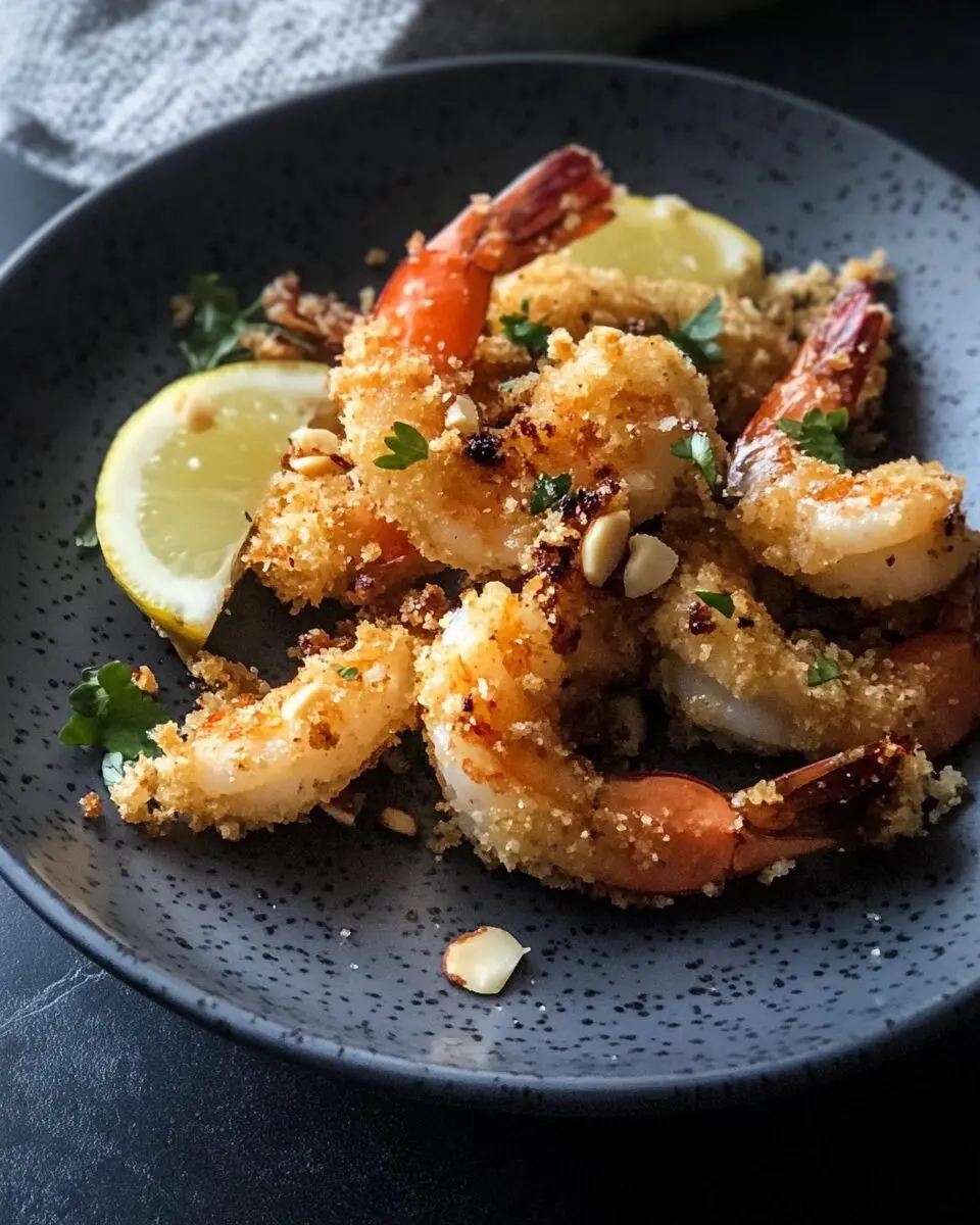 Macadamia Crusted Shrimp