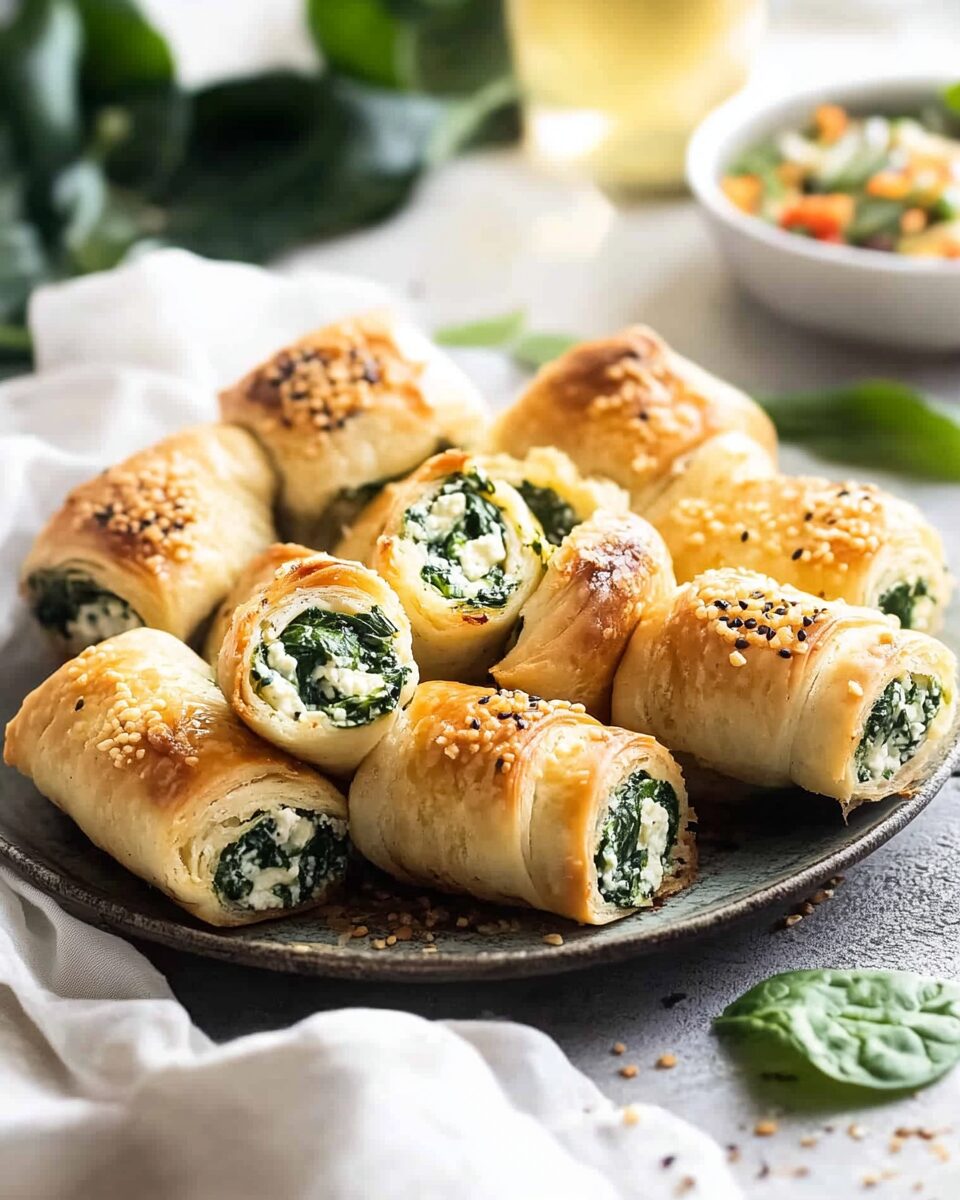 Spinach and Ricotta Rolls