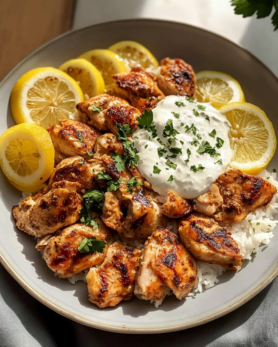 Lebanese Lemon Garlic Chicken