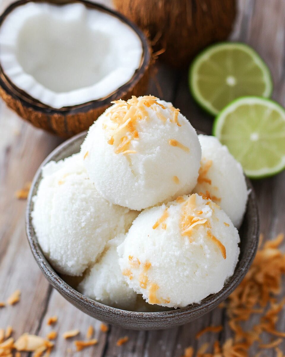 Coconut Sorbet