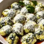 Malfatti – Italian Spinach Ricotta Dumplings