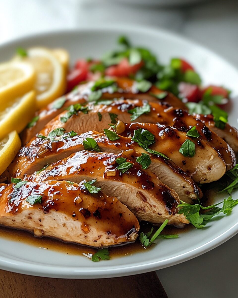 Honey Garlic Chicken Breasts