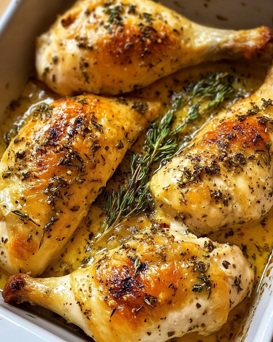 Herb Garlic Maryland Chicken