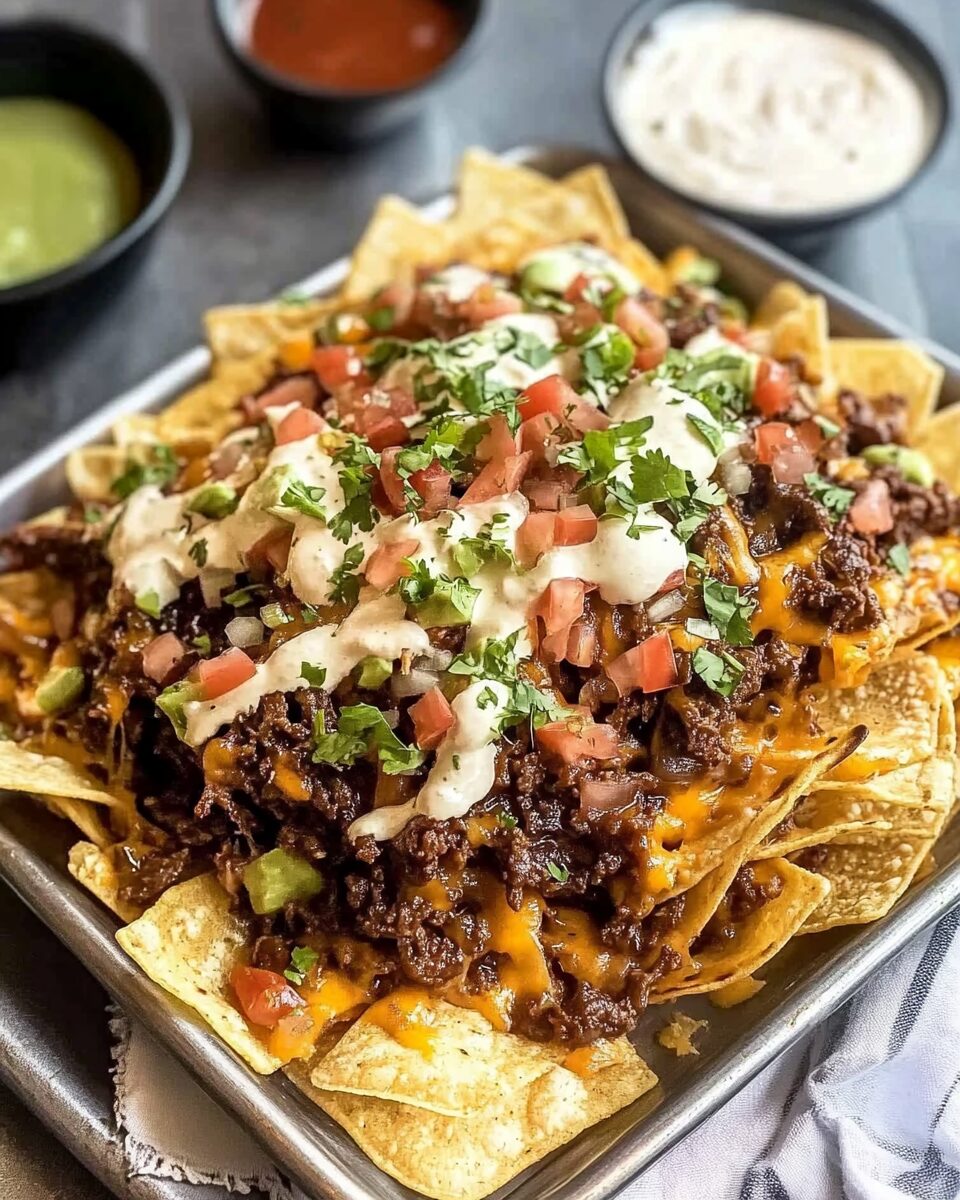 Loaded Beef Nachos