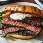 Steak Sandwich with Garlic Aioli