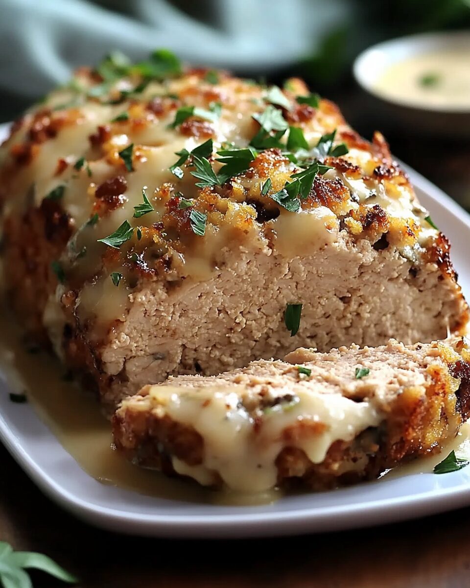 Chicken Cordon Bleu Meatloaf