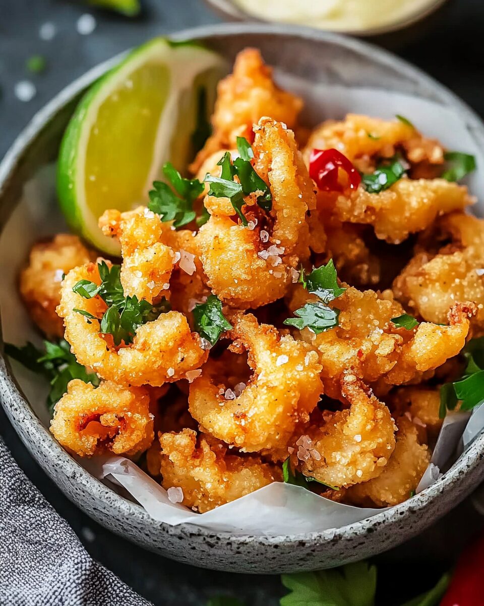 Crispy Salt and Pepper Squid