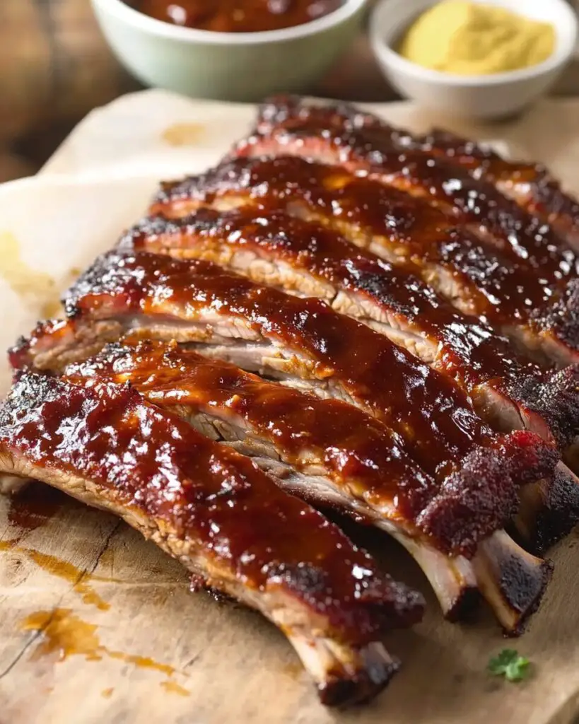 Oven Baked Barbecue Pork Ribs