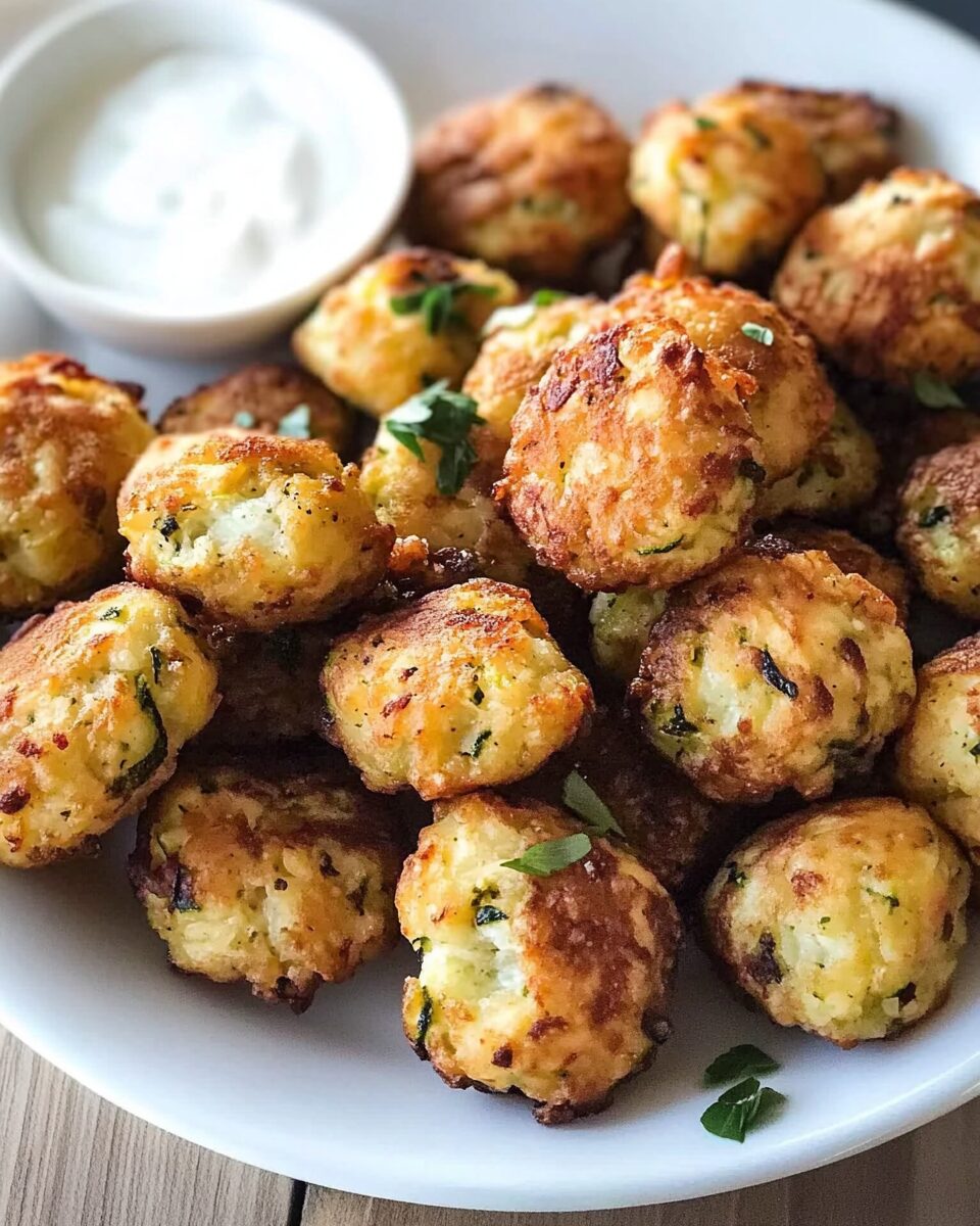 Greek Zucchini Tots