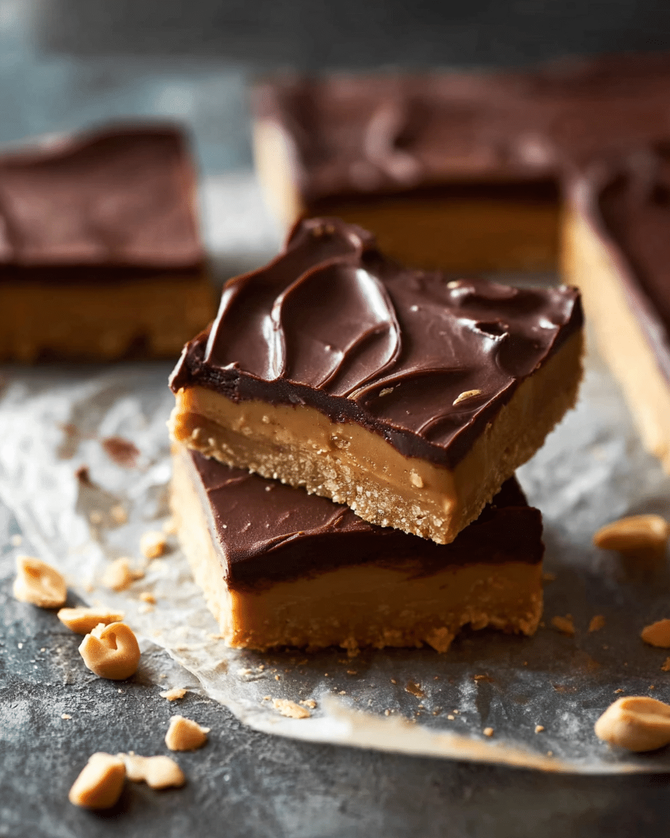 Peanut Butter Chocolate Bars