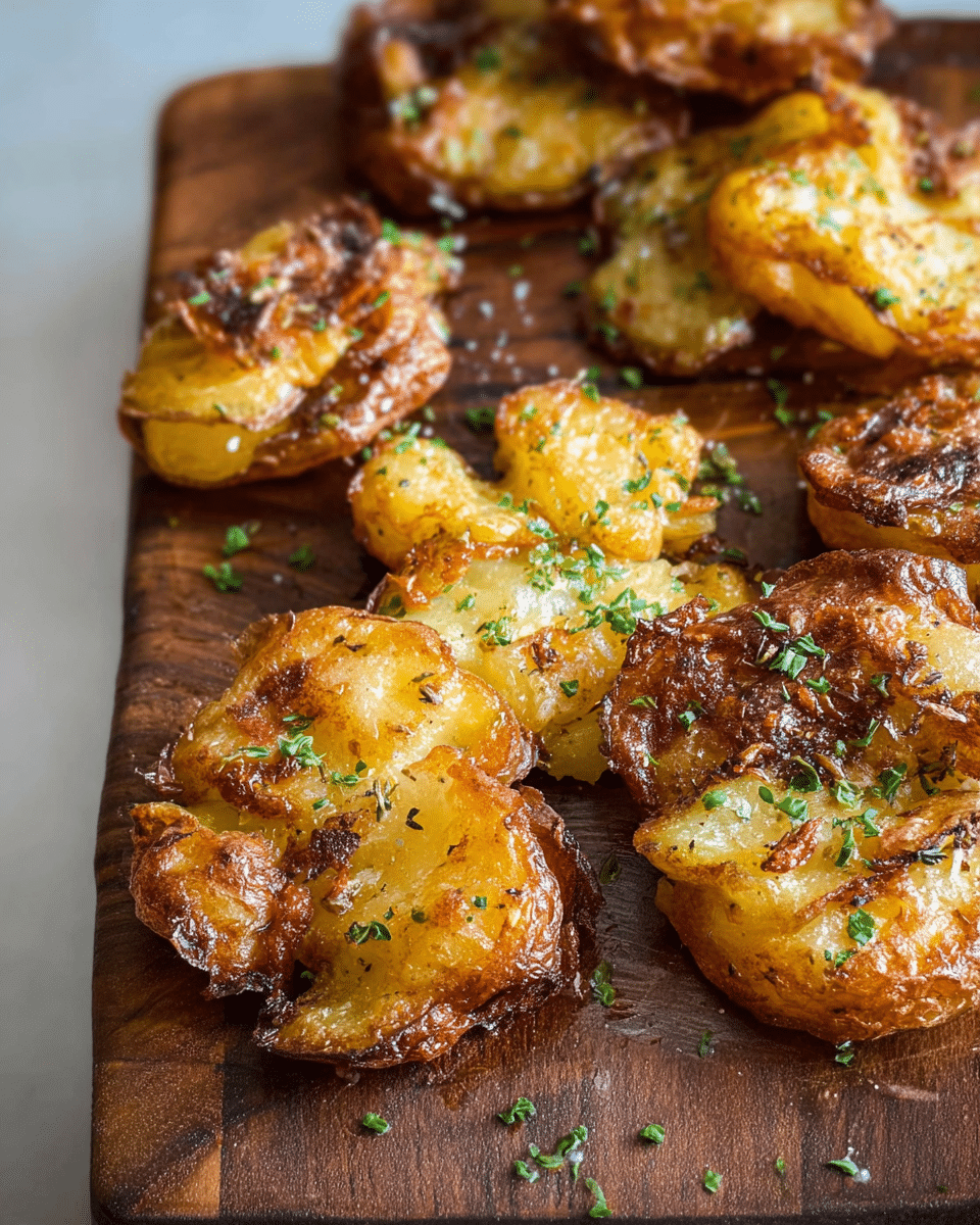 Crispy Smashed Potatoes