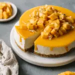 No-Bake Mango Cheesecake