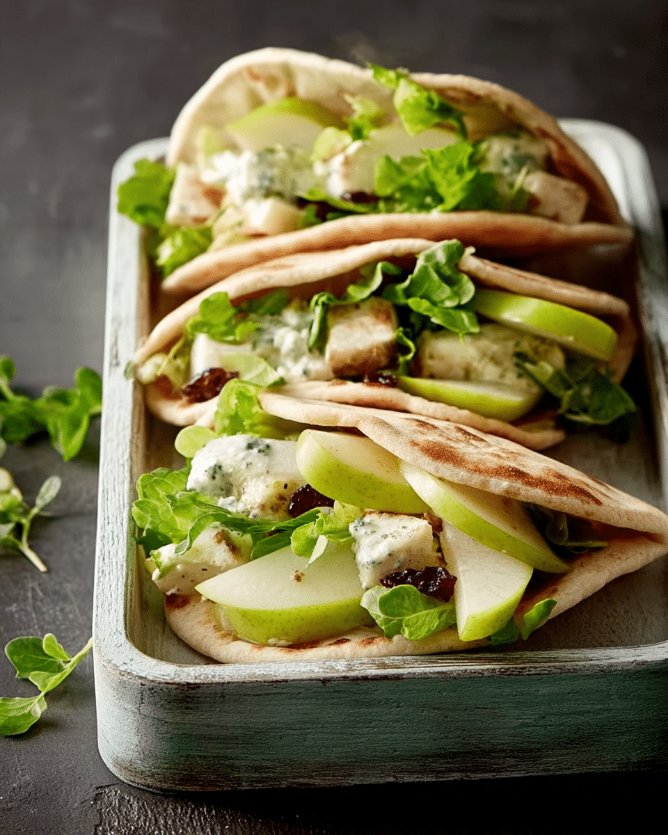 Pear Waldorf Pitas