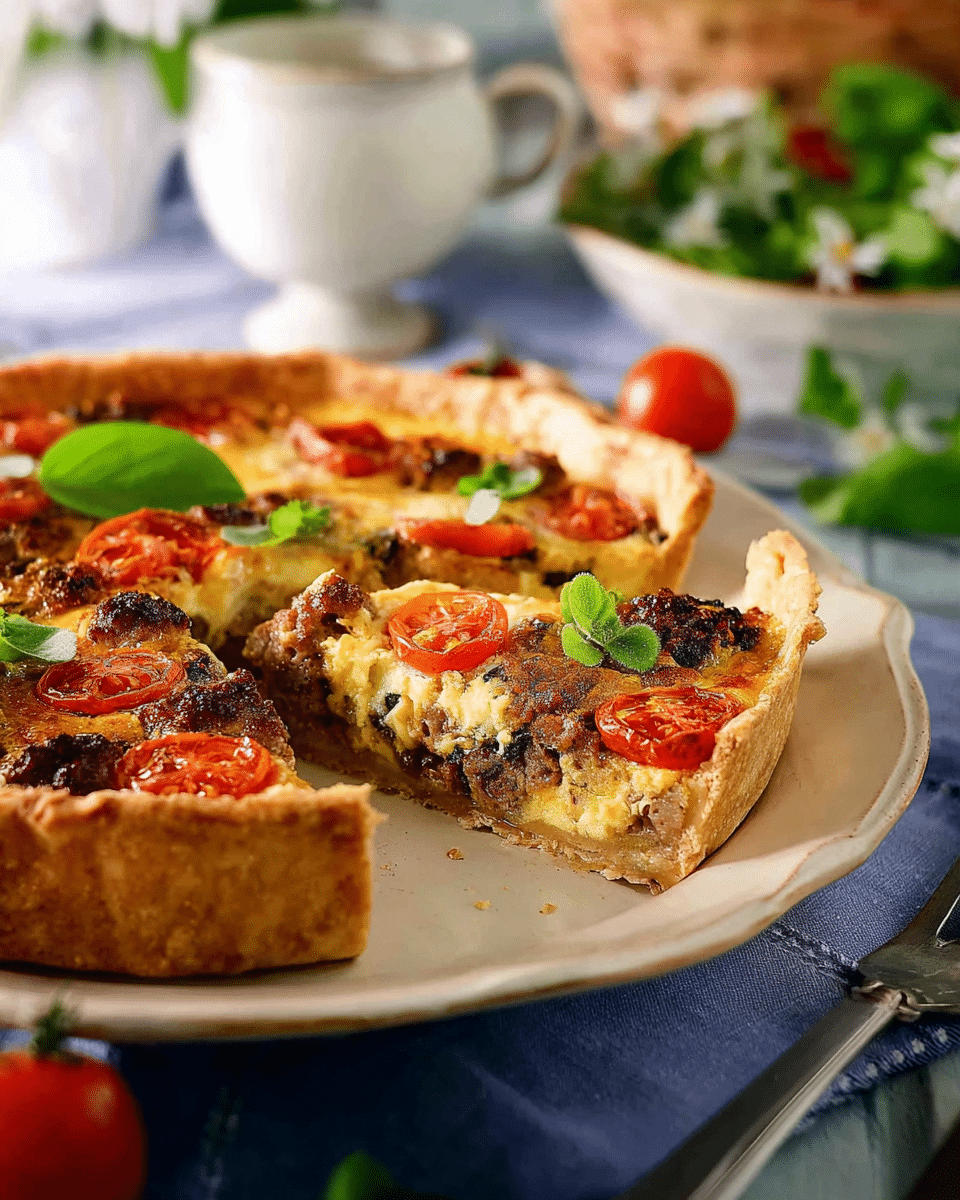 Italian Sausage Quiche